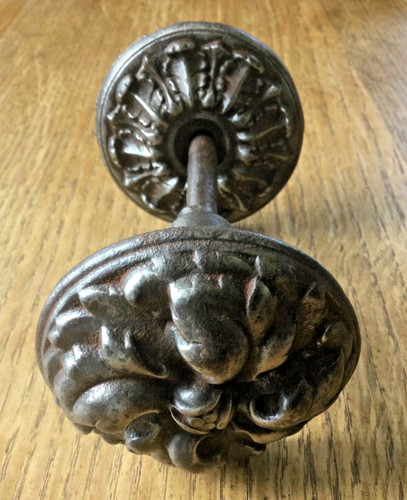 Antique poignée ronde avec - poignÉe,