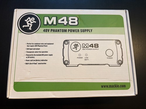 Mackie m48 48v phantom power - m48,