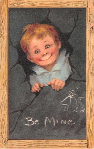 Greetings little boy - little,