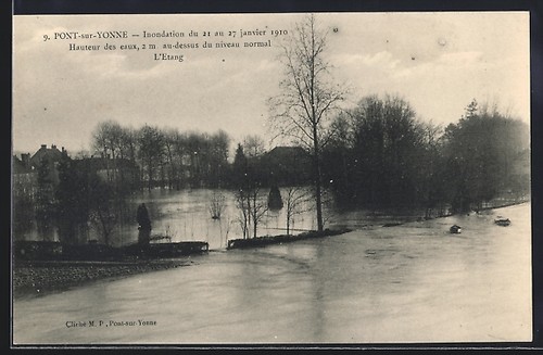 Cpa pont sur yonne - cpa, pont-sur-yonne,