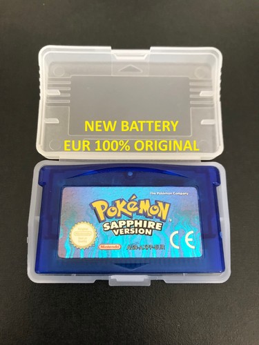 Pokemon sapphire version eur - pokemon,