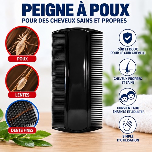 Peigne poux cheveux - à,