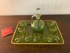 Baccarat Crystal Gold Liquor Service (Lot Price)
