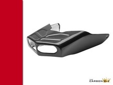 Ducati 749 999 Échappement Carbone En Uni Brillant Tissage Noir Bras Termi