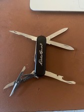 Swiss Army Knife Wenger Pocket Tool Chest 65mm Black. Eddie Bauer Pocket Knife