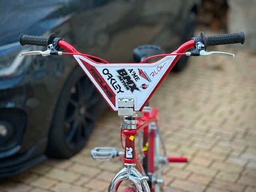 Plaque bmx redline freestyle - bmx,