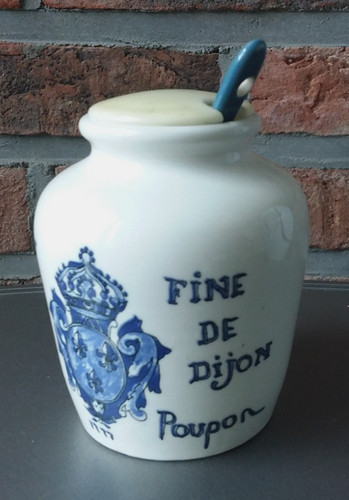 Ancien pot moutarde - pot, a