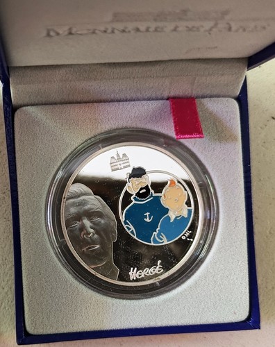 Hergé pièce de - pièce, monnaie
