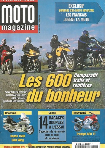 Moto magazine 167 comp - magazine, n°167