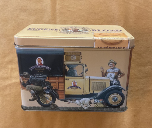 Boîte ancienne fer eugène - boîte,