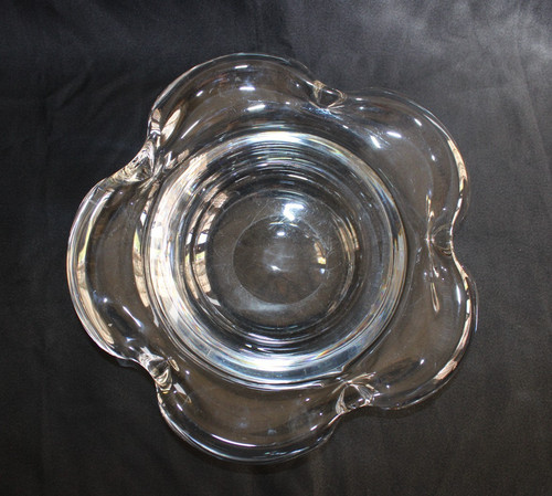 Grande coupe cristal signé - en,