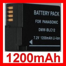 ★ 1200 mAh ★ Batterie Rechargeable Pour PANASONIC Lumix DMC-GH2 DMC-GH2S BLC12