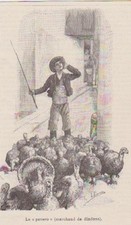 1890 -- SEVILLE SPAIN LA PAVERO TURKEY MERCHANT 3B003