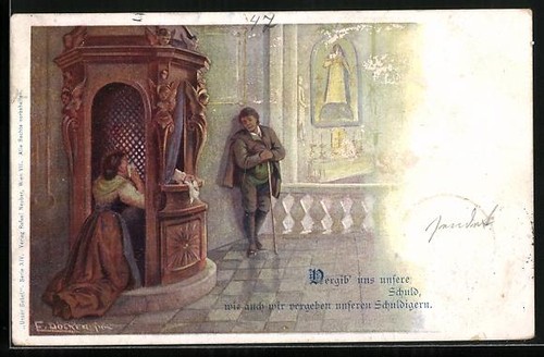 Carte postale artiste e - postale, d'artiste