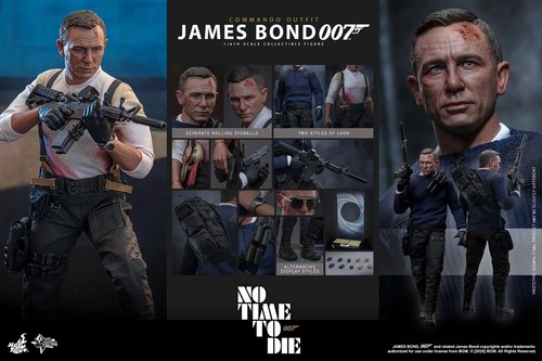 Hot toys james bond - hot, 007