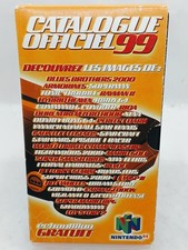 Cassette VHS K7 catalogue officiel 99 / Nintendo 64