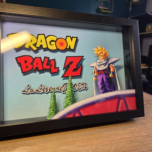 Shadowbox dragon ball a4 - dragon, z