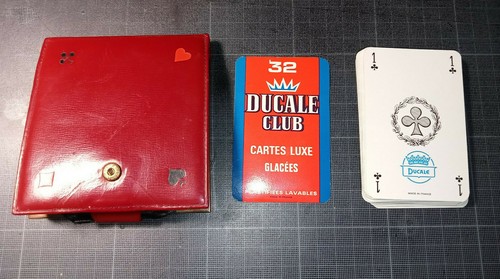 Vintage etui cuir jeu - en, de