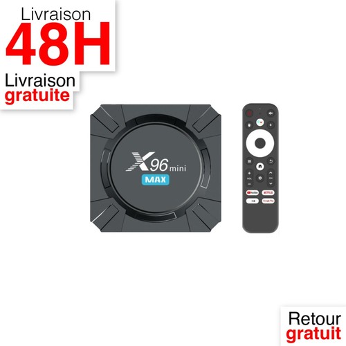 Boitier android x96 mini - 4k,