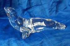 Villeroy & Boch Crystal Seal or Sea Lion Figurine or Paperweight