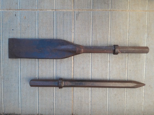 Vintage masonry chisel point - masonry,
