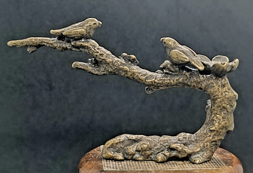 Ancienne statue bronze - en,