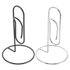  2 Pcs Pince À Papier Porte Photo Titulaires De Cartes Visite Porte-numéro Table