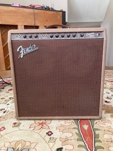 196o fender concert amplifier - fender,