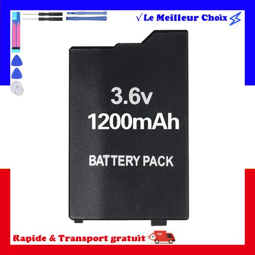 Batterie pour sony psp - batterie, 3000