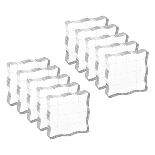 Blocs tampon acrylique pour