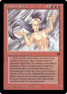 Magic mtg tempest efreet - tempest,