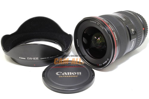 Objectif canon mm f 4 - 17-40, f/4