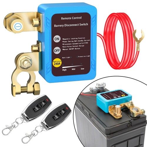 Coupe circuit batterie 12v - circuit,