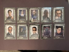 2025 Skybox Upper Deck The Matrix Complete 10-Card Weekly Characters Set