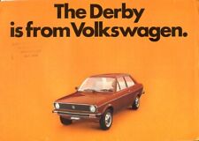 Volkswagen Derby Mk1GLS sales brochure English market 1977