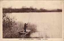 CPA GOUVIEUX - L'Etang - La