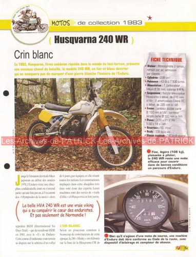 Husqvarna 240 1983 joe bar - husqvarna,