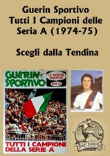 Guerin Sportivo 1974/75 Recovery Footballers Choose From List Dropdown Menu