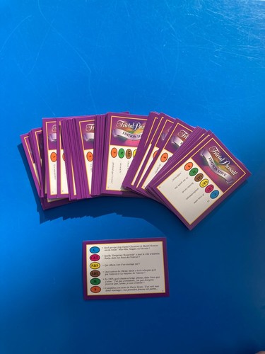 Trivial pursuit lot carte - pursuit,