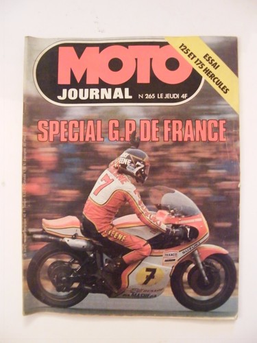 Moto journal avril 1976 265 - moto, n°265