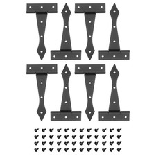 Charnière Porte en T 8Pcs 4"