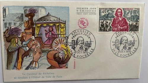 Timbres france fdc 1970 - france,