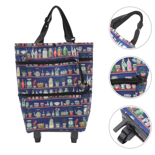 Caddie pliable roulette - caddie, À