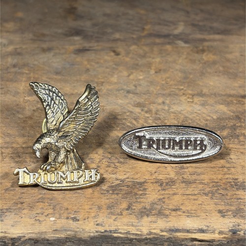 Vintage triumph motorcycle - vintage,