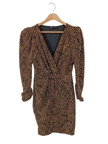 Zara robe portefeuille - robe, dames