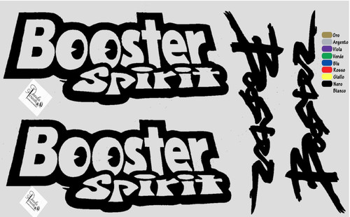 Set adhésifs mbk booster - 4,