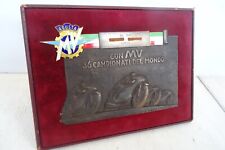 plate MV Agusta 36 world championships world champion Agostini Surtees