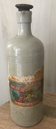 Ancienne bouteille encre - ancienne,