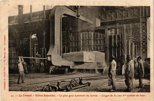 Cpa creusot usines - -,