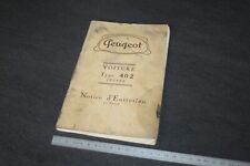 (132B) Notice entretien